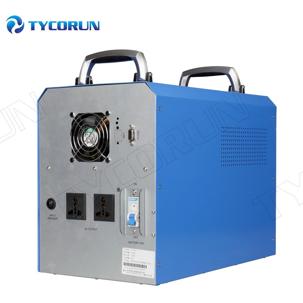 Tycorun Portable 2kw Solar Generators Inverter System Solar Power Energy Storage Battery