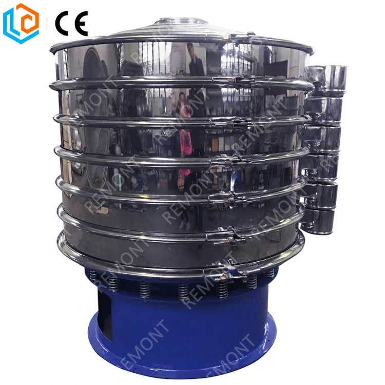 Stainless Steel Electric Shaker Powder Screening Rotary Vibrating Sieve Machine