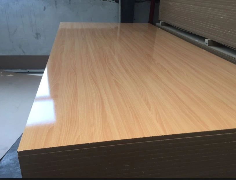 18мм толщина 1220*2440мм размер двойные боковые меламина ламинированной МДФ системной платы для мебели кухонные шкафы