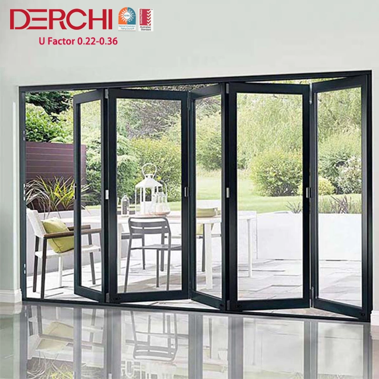 House Bi Fold Doors Aluminum Slide Door Glass Aluminum