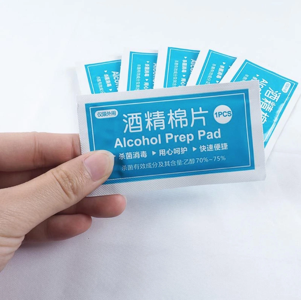 Disposable Nonwoven Alcohol Swabs/Pads/Prep Pad/Wipe