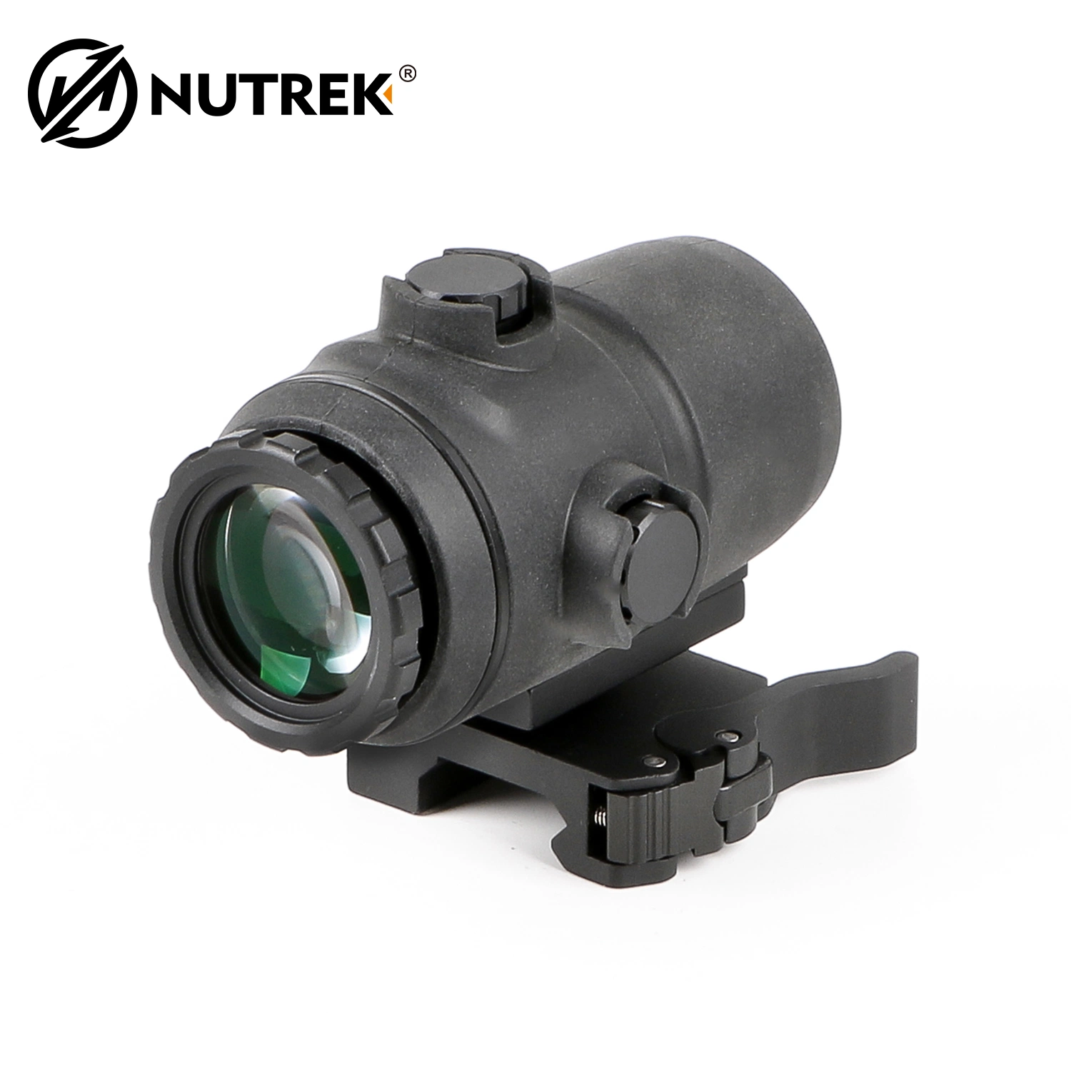 Nutrek Optics Compact Riflescope Red DOT Magnifier Prism Scope