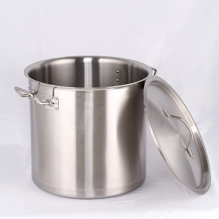 Heavybao Home Appliance Stainless Steel Stock Pot with Stainless Steel Lid