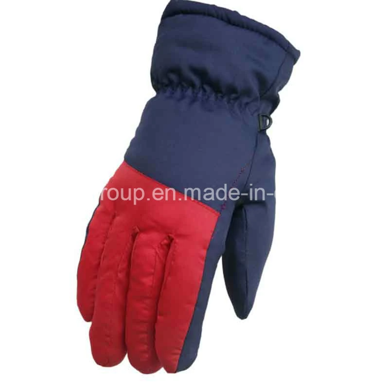 Popular Adult Women Contrast Color Fashion Winter Ski Sports Gloves