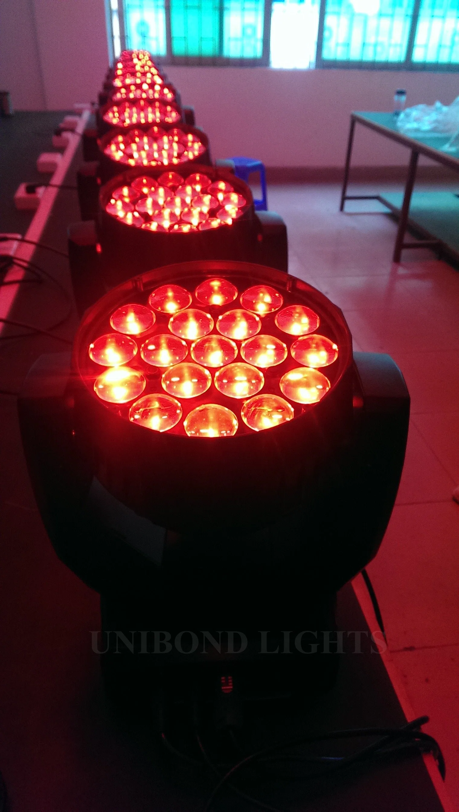 DJ Lighting Moving Head LED Wash 19*15W