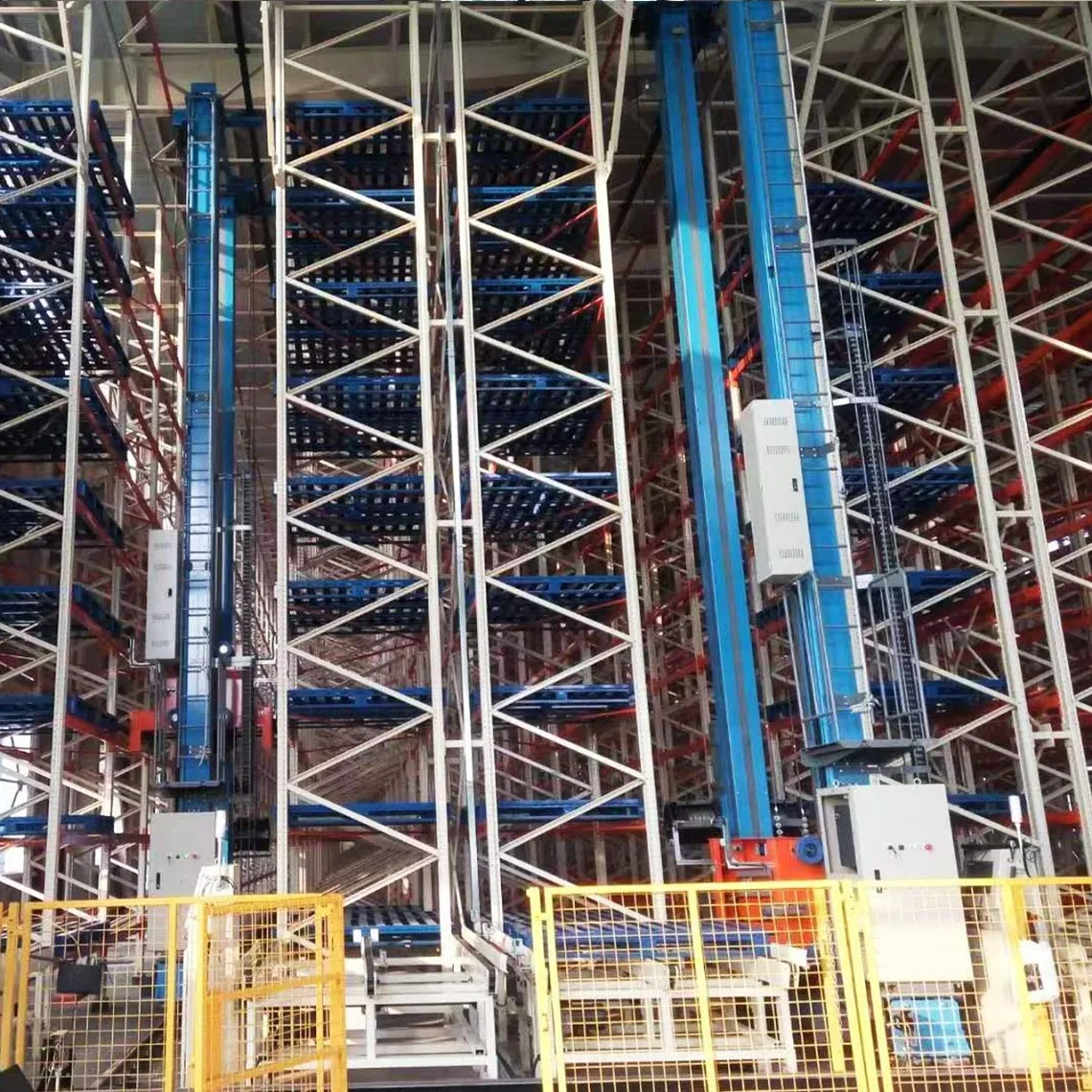 Apilar selective de servicio pesado almacenamiento automatizado Galvanizado Mezzanine Cantilever Estante de Teardrop estante de acero metálico Paleta