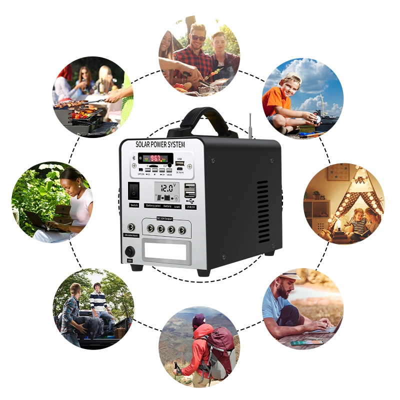 500W800W1000W Emergency Backup Battery Charger Outdoor Camping Solar Panel Generator Energy Storage Power Supply System Power Station Portable Power