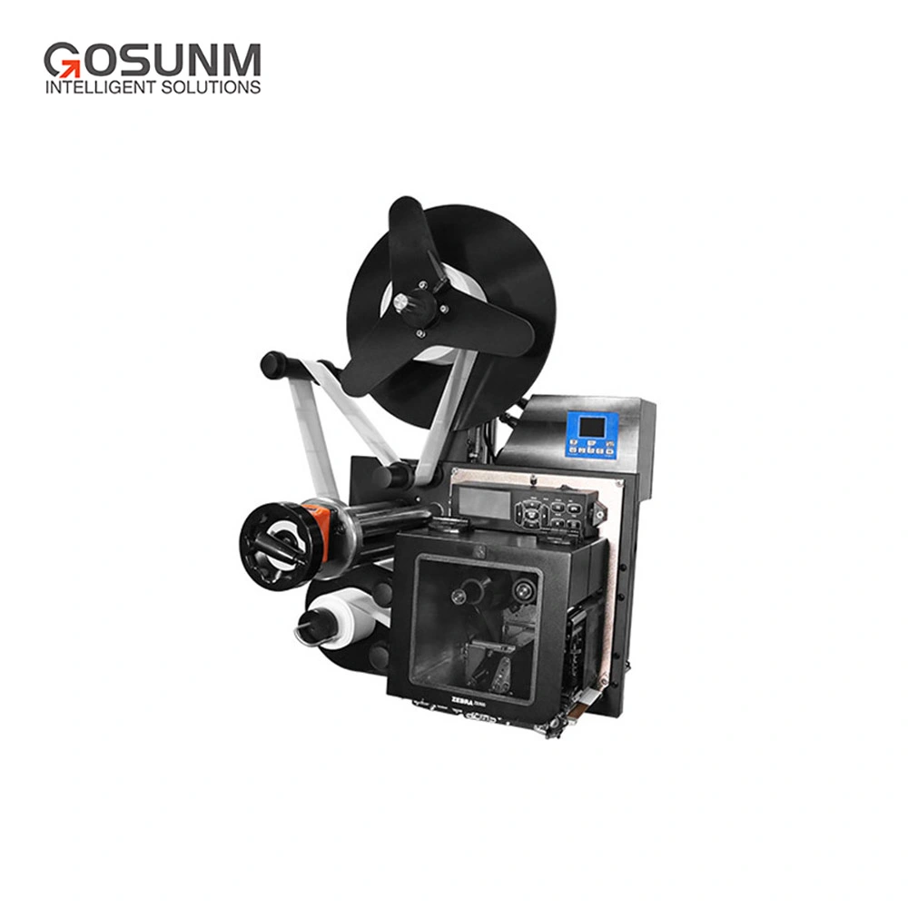 Gosunm Tamper Viasned Label Applicator Label Label Pasting Machine Carton Corner (Угловая корка Устройство для печати этикеток для малых предприятий