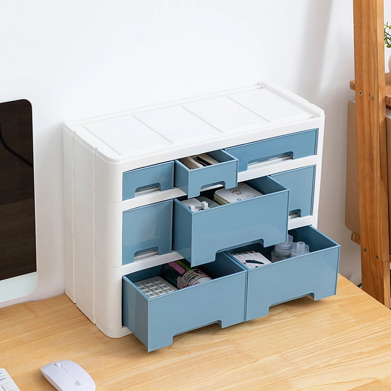 2053 Stackable Multifunctional Drawer Storage Box Computer Monitor Stand