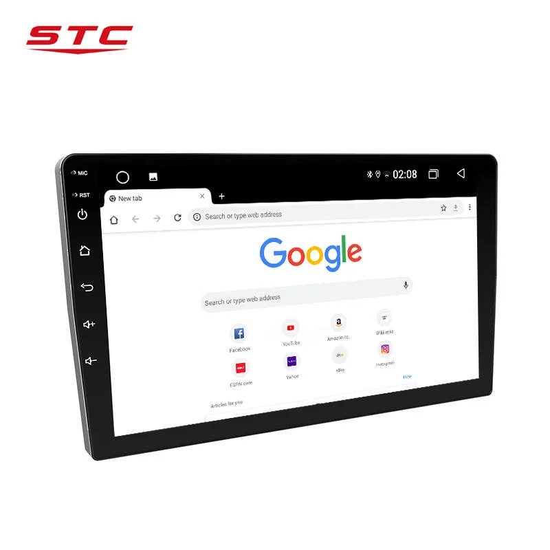 Stc Android 10 Car Видео 7 дюймовый сенсорный экран 2 DIN с Android Аудиосистема WiFi GPS на передней панели USB Car DSP аудио усилитель