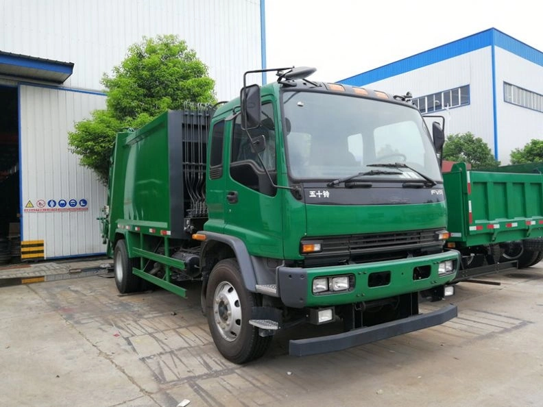 Fvr 14 Cubic 15 Cubic 14cbm 15cbm 14m3 15m3 10ton-15ton Rubbish Garbage Compactor Truck