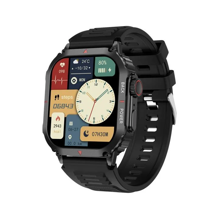 High quality/High cost performance  and Low-Priced Dk66 Wireless Charging Call Smartwatch with GPS Positioning Waterproof Women's Men's 2023 Smartwatch Sports Watch