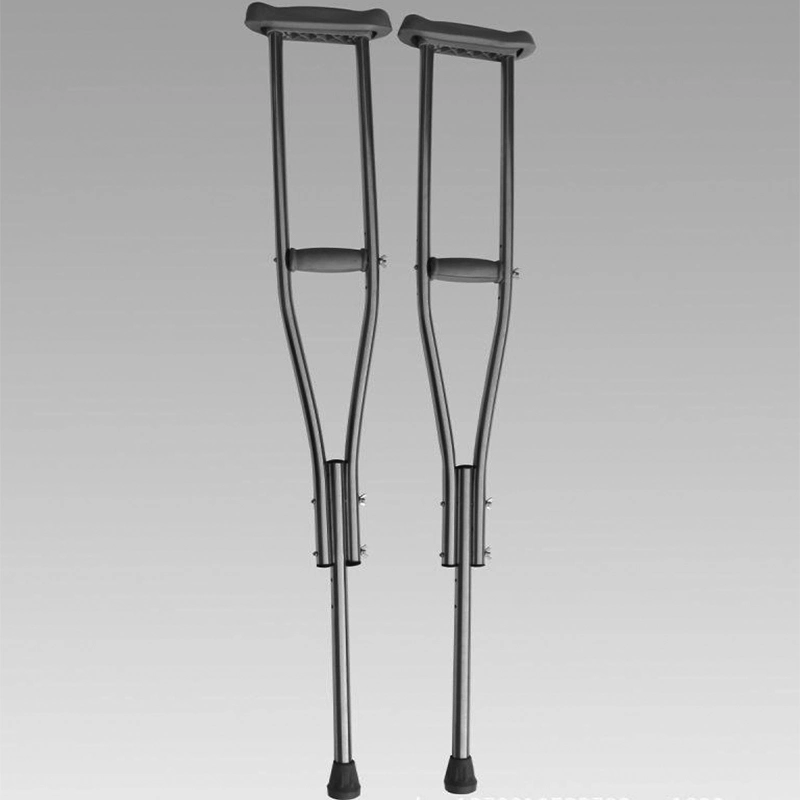 Hot Selling Stainless Steel Underarm Crutch Medical Walking Stick