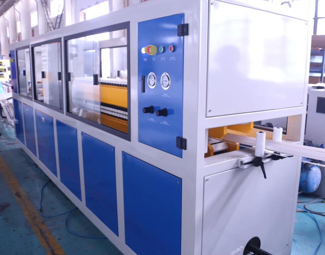 Double Screw Extruder PVC Wire Cable Trunking Extrusion Machine