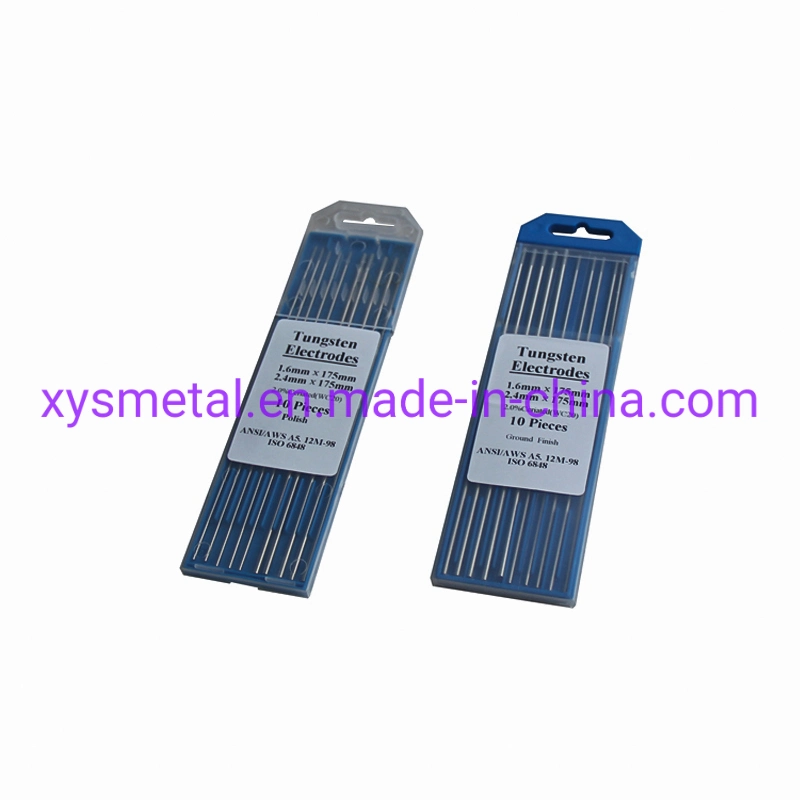 Factory Direct Supply Tungsten Resistance 1.6mm Welding Tungsten Electrodes