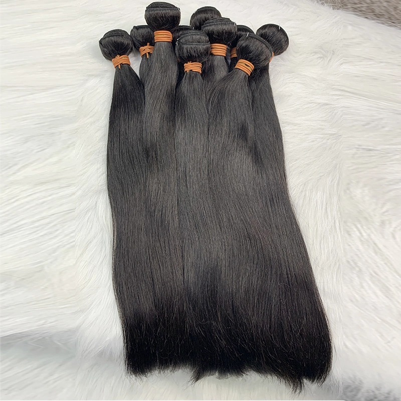 High quality/High cost performance  Hair Extension Bundle Drop Shipping Straight Women Wholesale/Supplier Bundles Human Hair