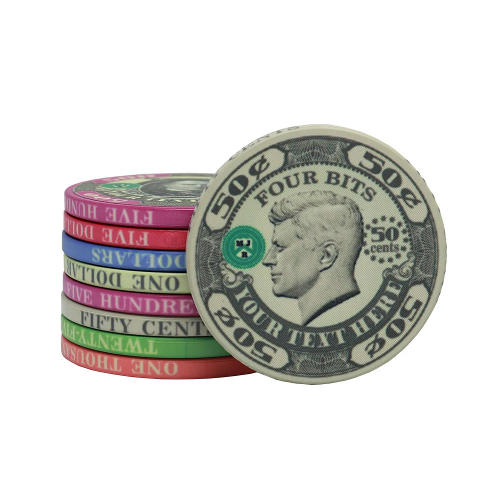 Оптовые 10g Президенты Покер Чипс US $39 43 45 46 48.5 50 52 55mm Custom Poker Chips Set for Настольная игра казино