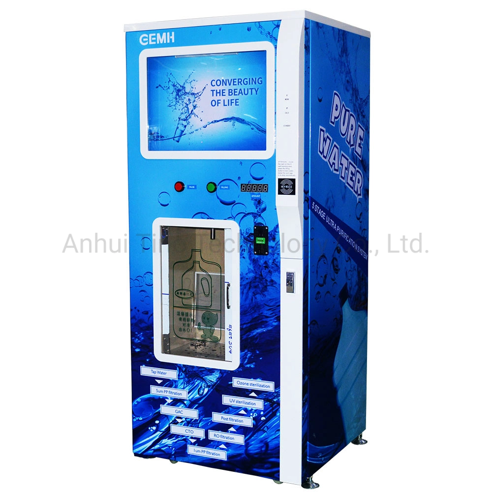 GSM Remote Monitoring System Cold Water Refilling Station Equipment