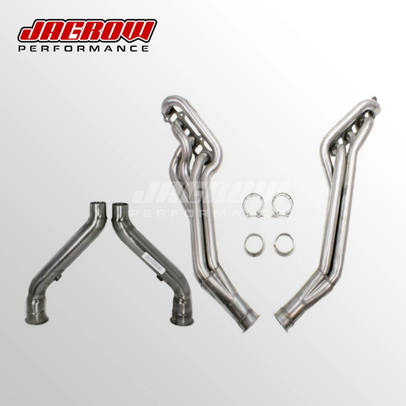 Cabezales Jagrow cabezales largos de tubo para Ford Mustang 5,0L V8 2015-2018 tubo de bajada