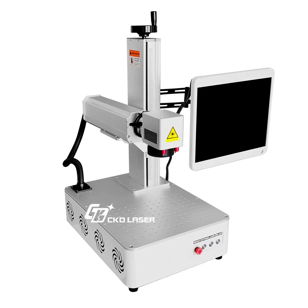 Faserlaser-MOPA für hochwertigen Markiereffekt Gold PC PVC