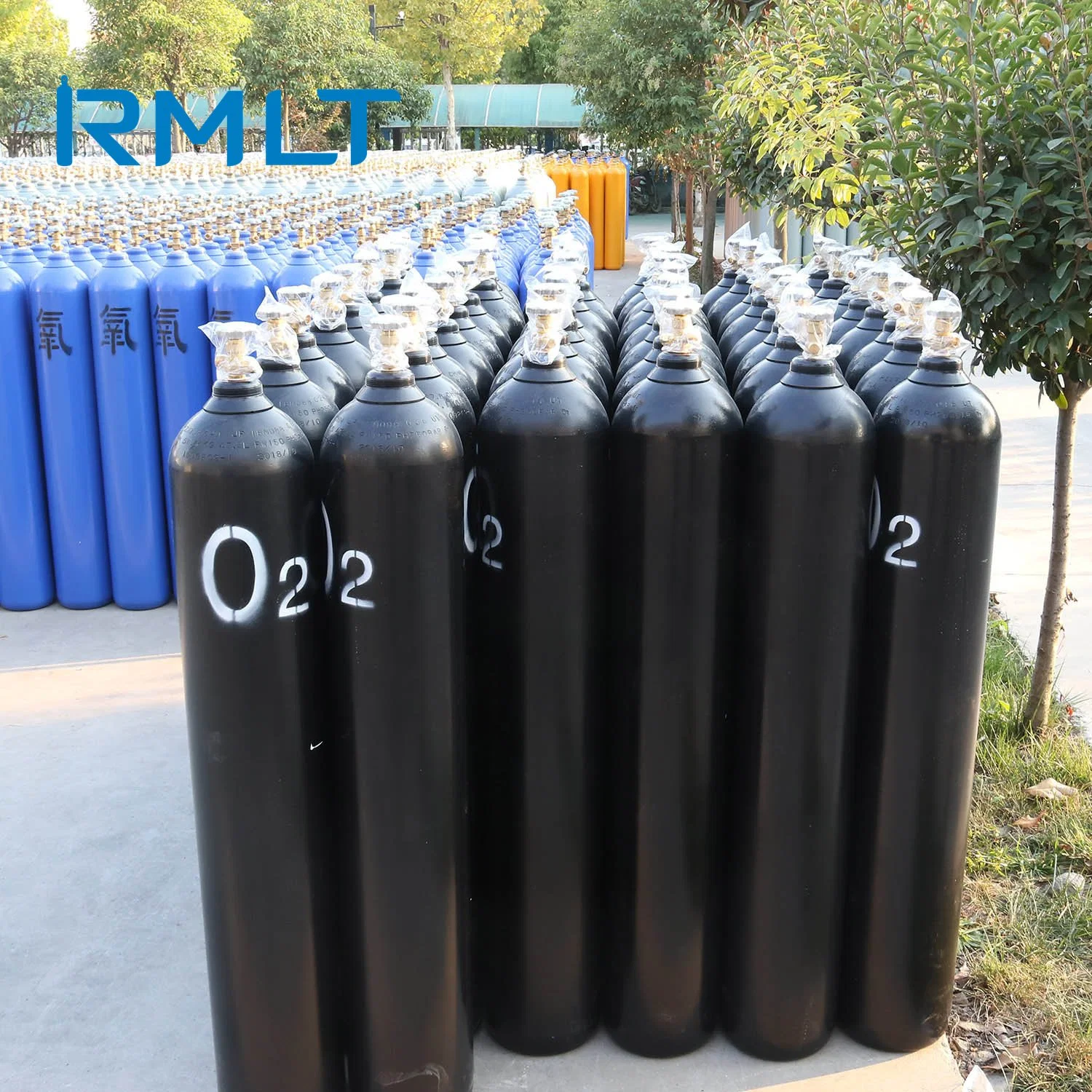 ISO Standard Seamless Steel Oxygen/Nitrogen/Argon/Helium/CO2 Gas Cylinder