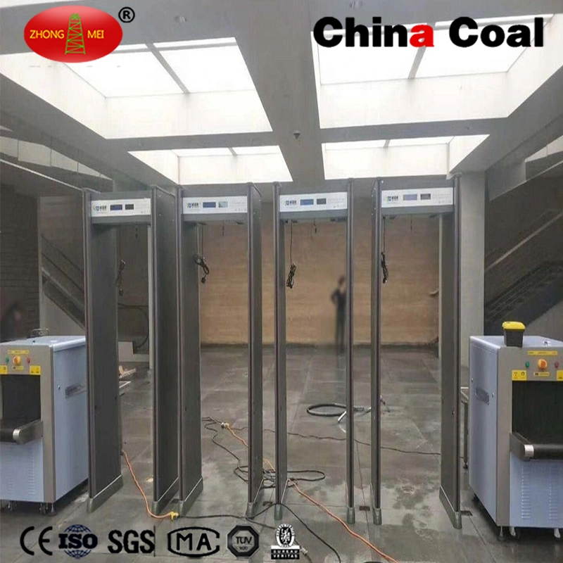 Public Area Used Pass-Through Body Temperature Detection Security Door