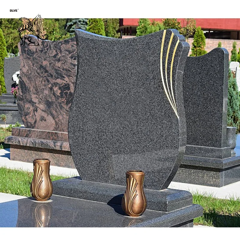 Factory Wholesale/Supplier Modern Granite Tombstones and Monuments Natural Stone Gravestone Cemetery