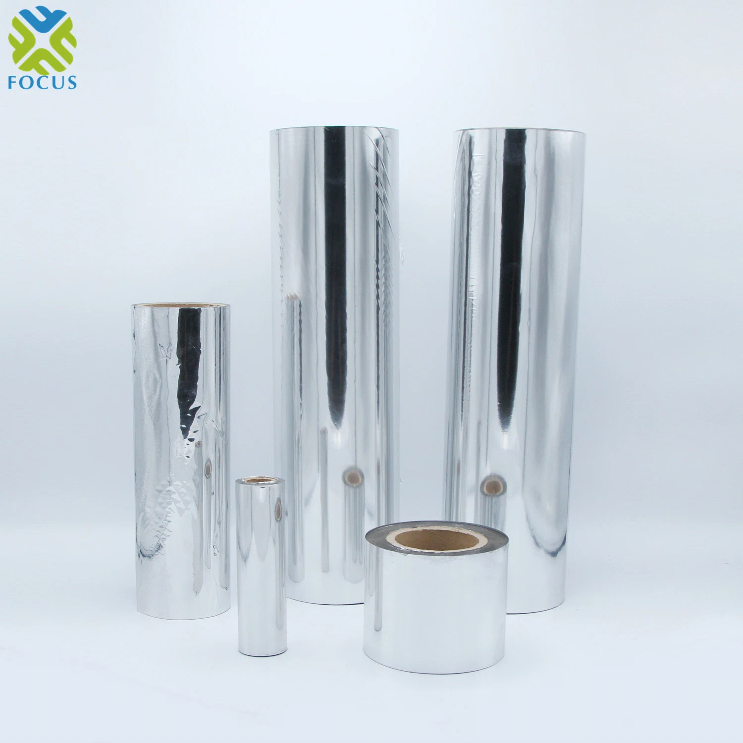 Metallized Pet Film Laminating Material Packaging Fill Roll