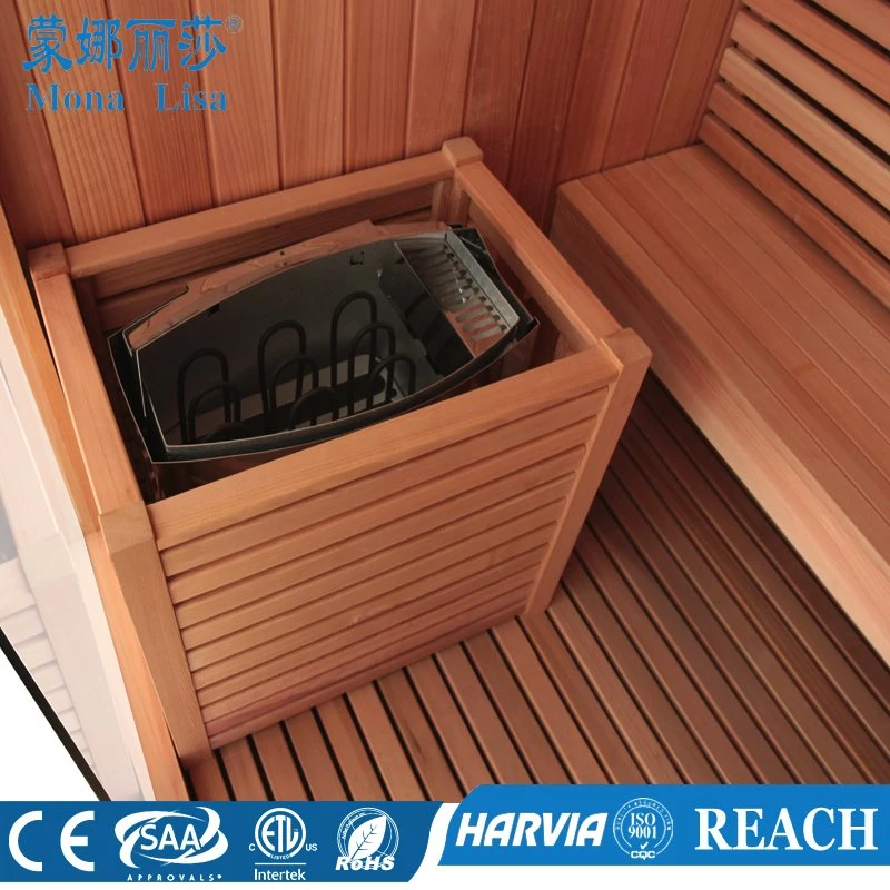 2018 Newest Design Luxury Traditional Stone Dry Sauna Room (M-6039)