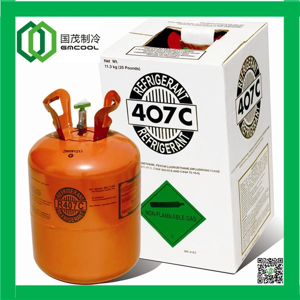 High Purity, Hfc Based Mixed Refrigerant Gas (R407C)