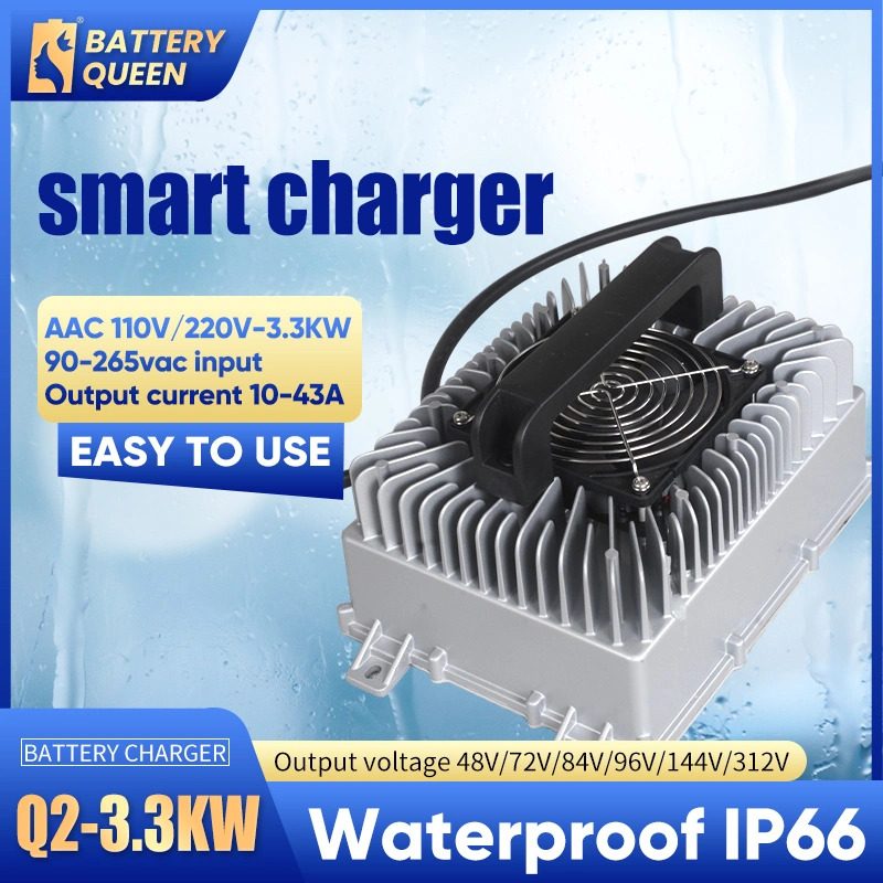 1.8kw 3.3kw 6.6kw LiFePO4 Ncm EV on Board Battery Charger for Obc EV