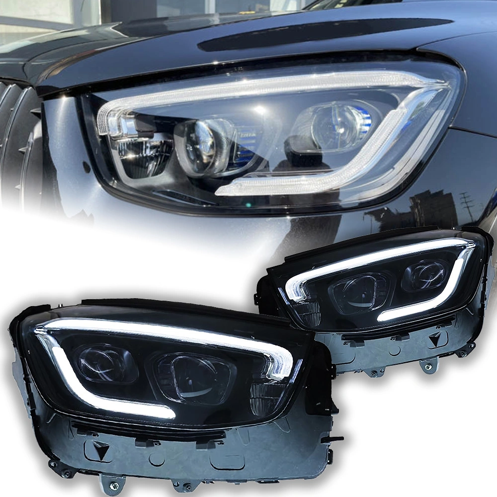 Auto Headlight HID Plastic Headlights LED Xenon Headlamp for Mercedes Benz Glc W253 X253 C253