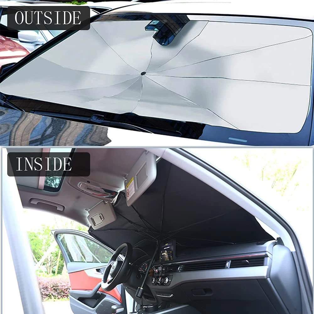 Pare-brise de voiture berline SUV Sun Shade parasol pliable