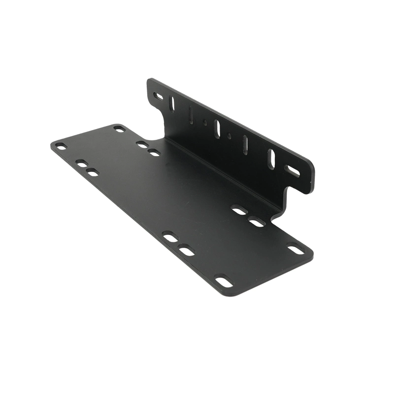 La plaque de numéro de licence universelle Support de fixation du châssis support pour barre de feux de conduite à LED lampe de travail 4X4 off road Chariot Support de fixation du châssis de voiture