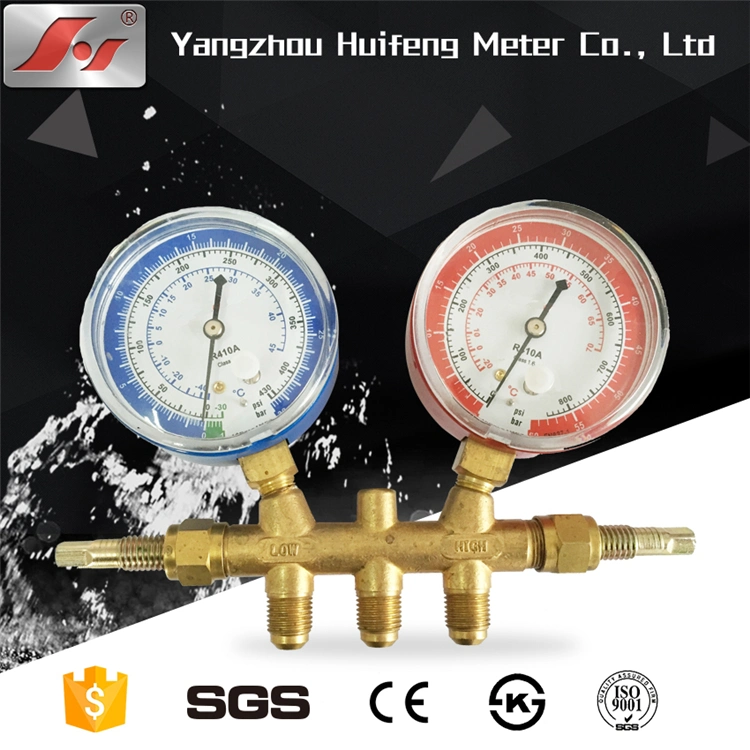 Air Conditioner Manifold Gauge Set R22 R410A R134A, Customized Pressure Gauge