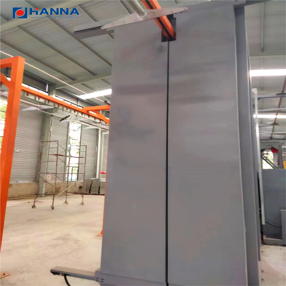 Aluminum Profile Sheet Steel Plate Section Automated Powder Coating Line for Sale