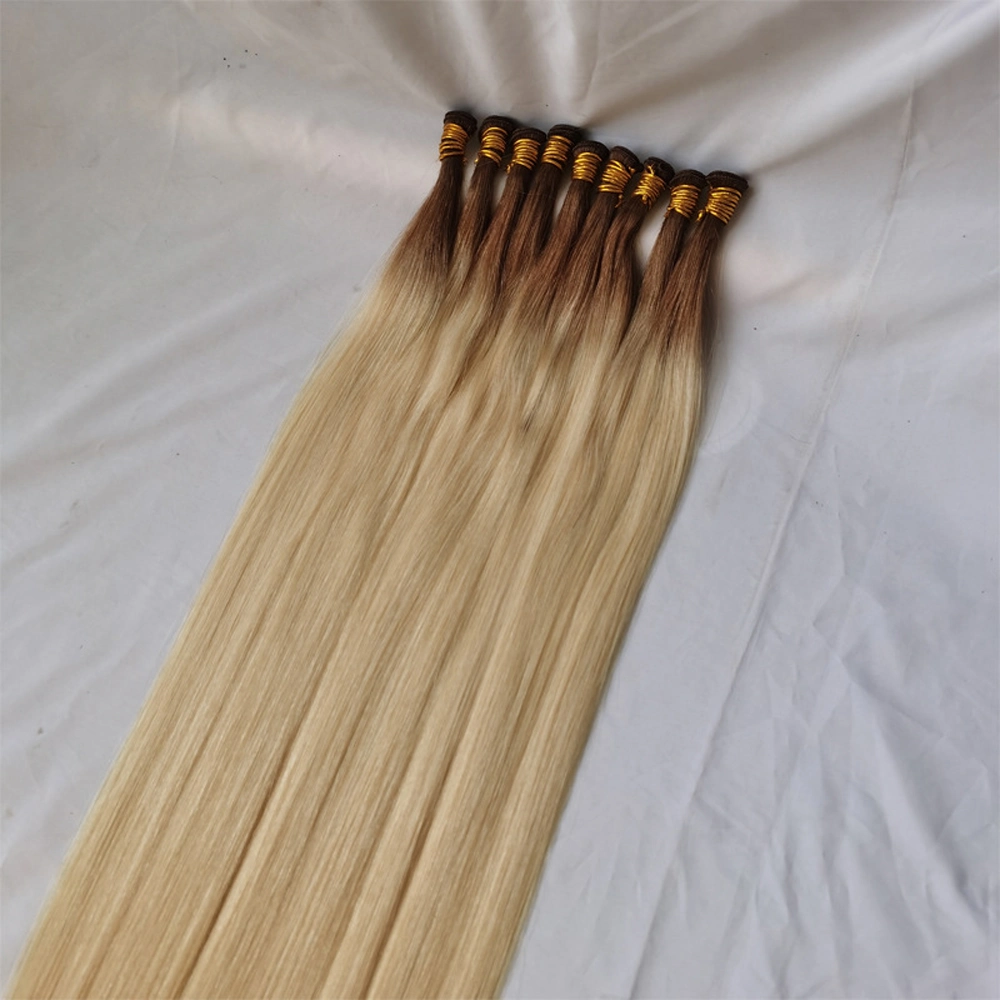 100% Virgin Hair Flat-Tip Hair Extension Part Wig