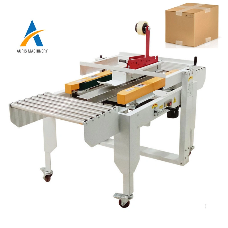 Cuadro Four-Corner totalmente automática máquina de sellado en forma de verificación de la Cruz I-Lado de la máquina de sellado de verificación de la máquina de sellado