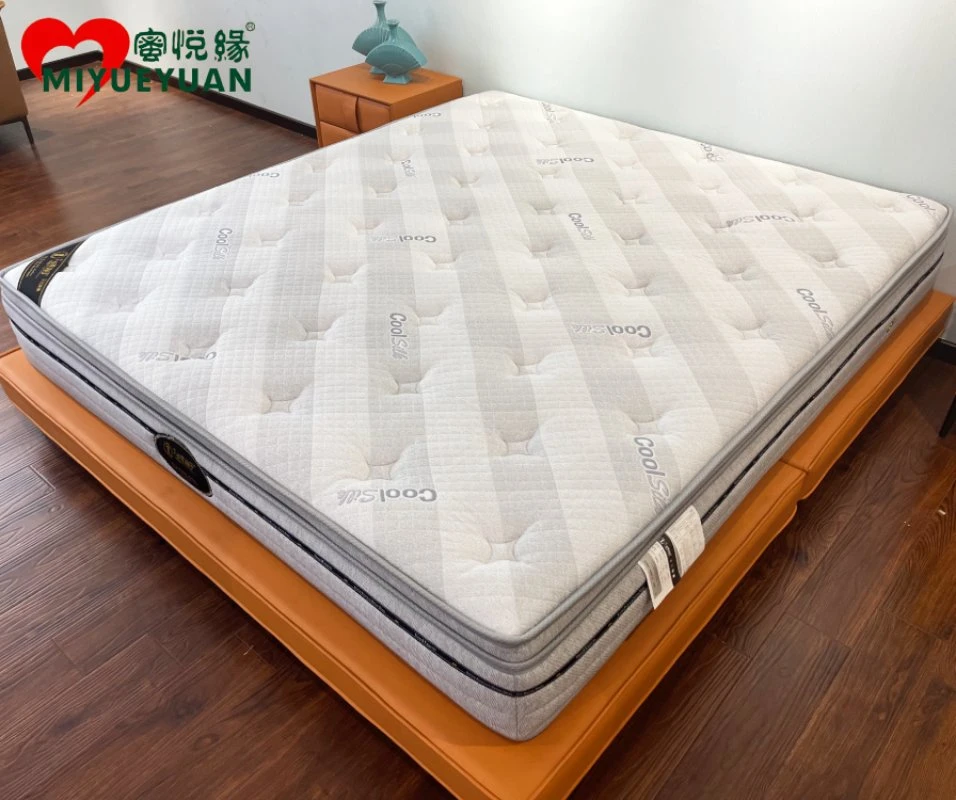 Made in China Soft Hotel Home Apartment Bedroom Furniture Spring Folding Double Wall Bed King Mattress in a Box