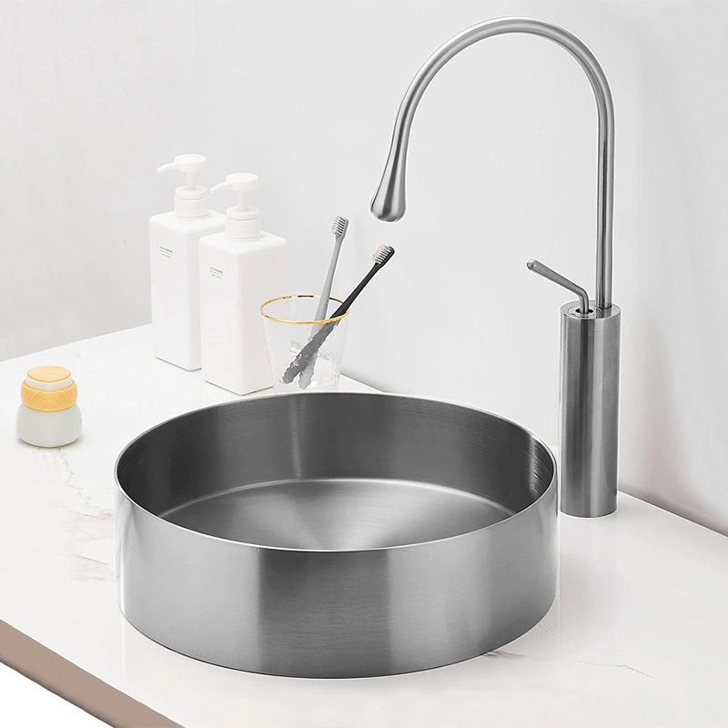 High-Quality Durable Single Bowl Kitchen Sink with Drainboard Stainless Steel Drain Kitchen Sink