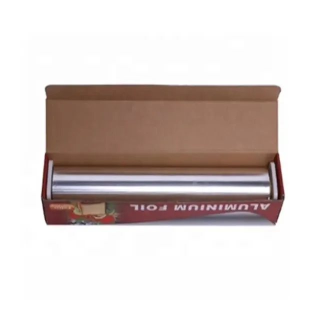 Aluminum Foil Roll 3003 3004 8011 Household Food Usage Aluminum Foil Packaging Paper