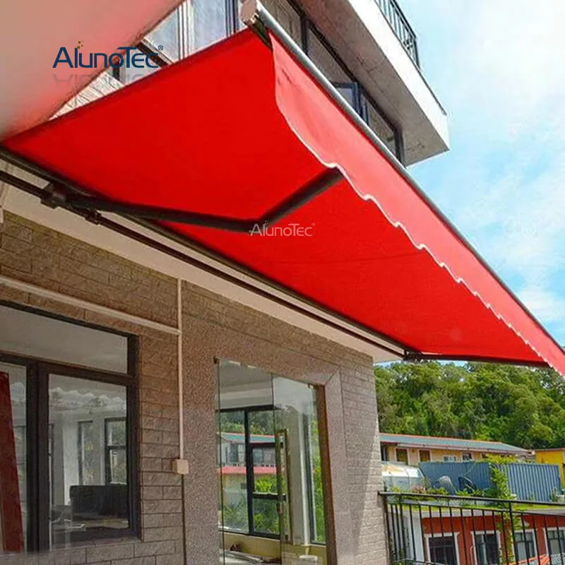 Modern Design Aluminum Retractable Fabric Awning Mechanism for Window Covers