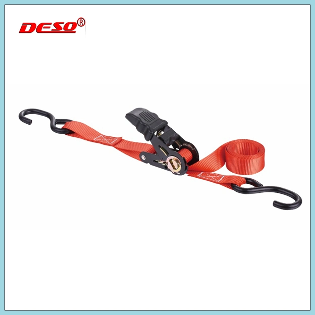 Polyester Cargo Lashing Ratchet Tie Down Strap