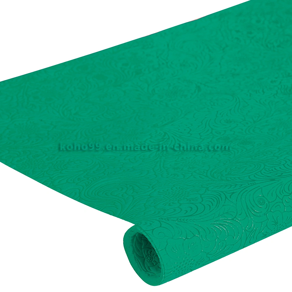 Dark Green Non Woven Emboss Material for Gift Wrapping