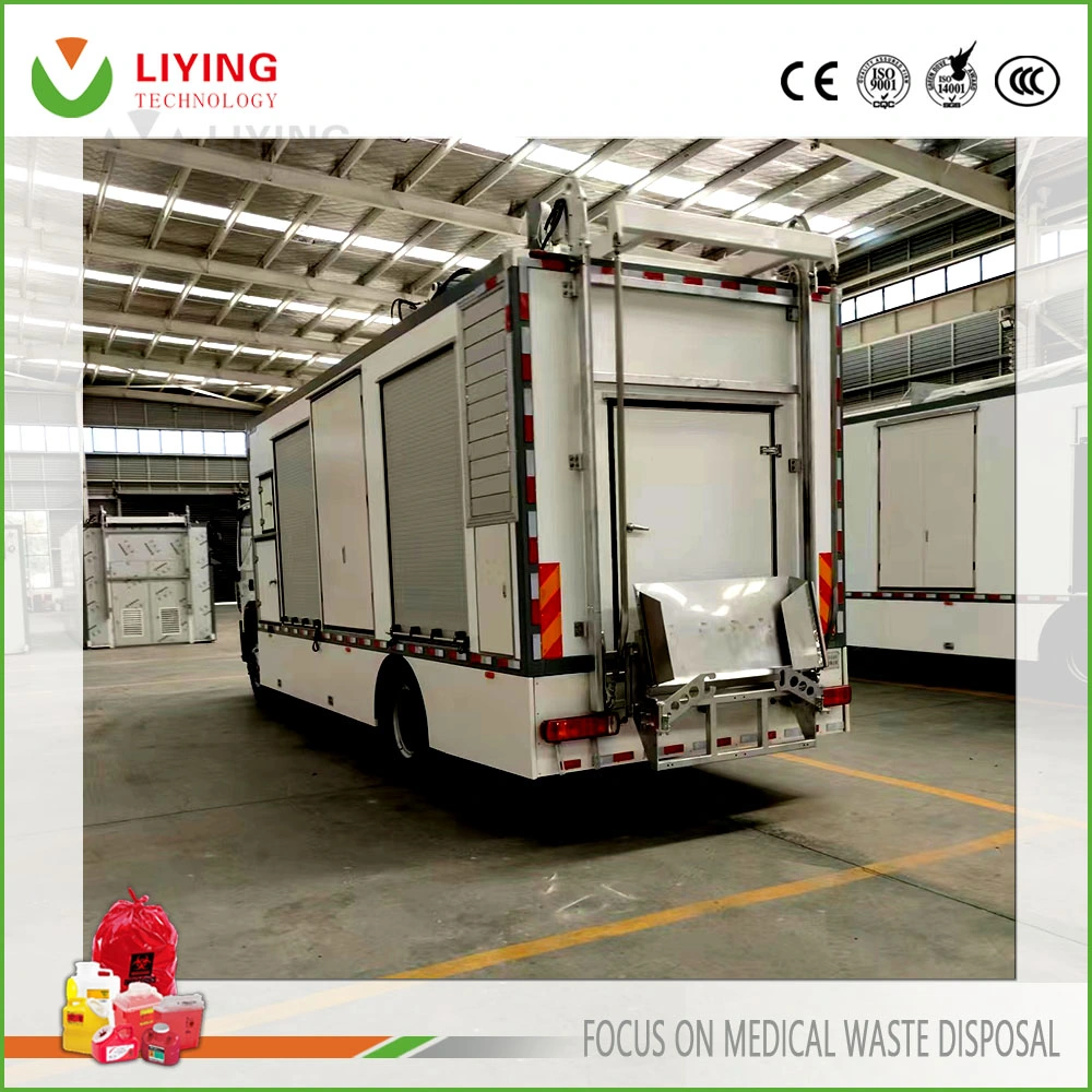 Medical Waste Disposal Equipment Vehicle with Shredder