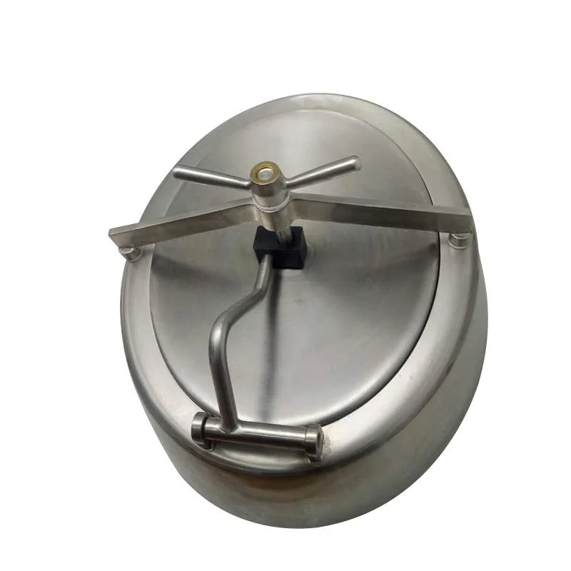 Sanitary Stainless Steel SS304 Tank Food Grade Oval Manhole Cover