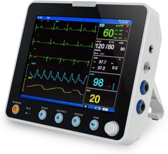 Syp Multi-Language 12.1 15 Inches Best Quality Patient Monitoring Cardiac Monitor System