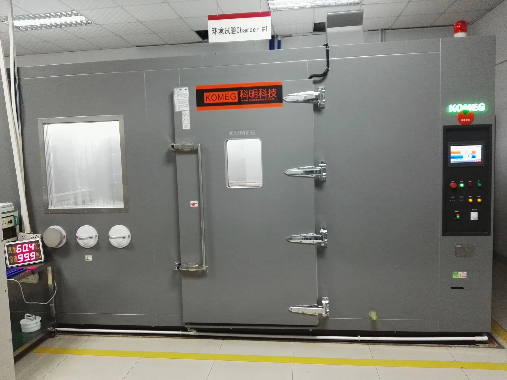 Large Capacity Walk-in Environmental Test Chamber for Solar Panels Testing