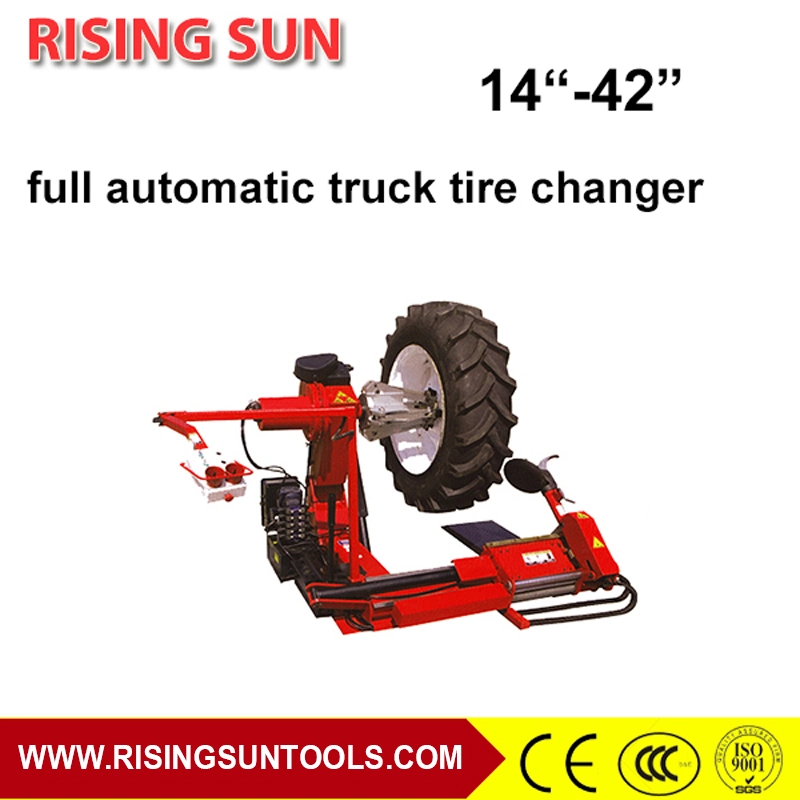 Cambiador de neumáticos de camiones automática de equipamiento de taller