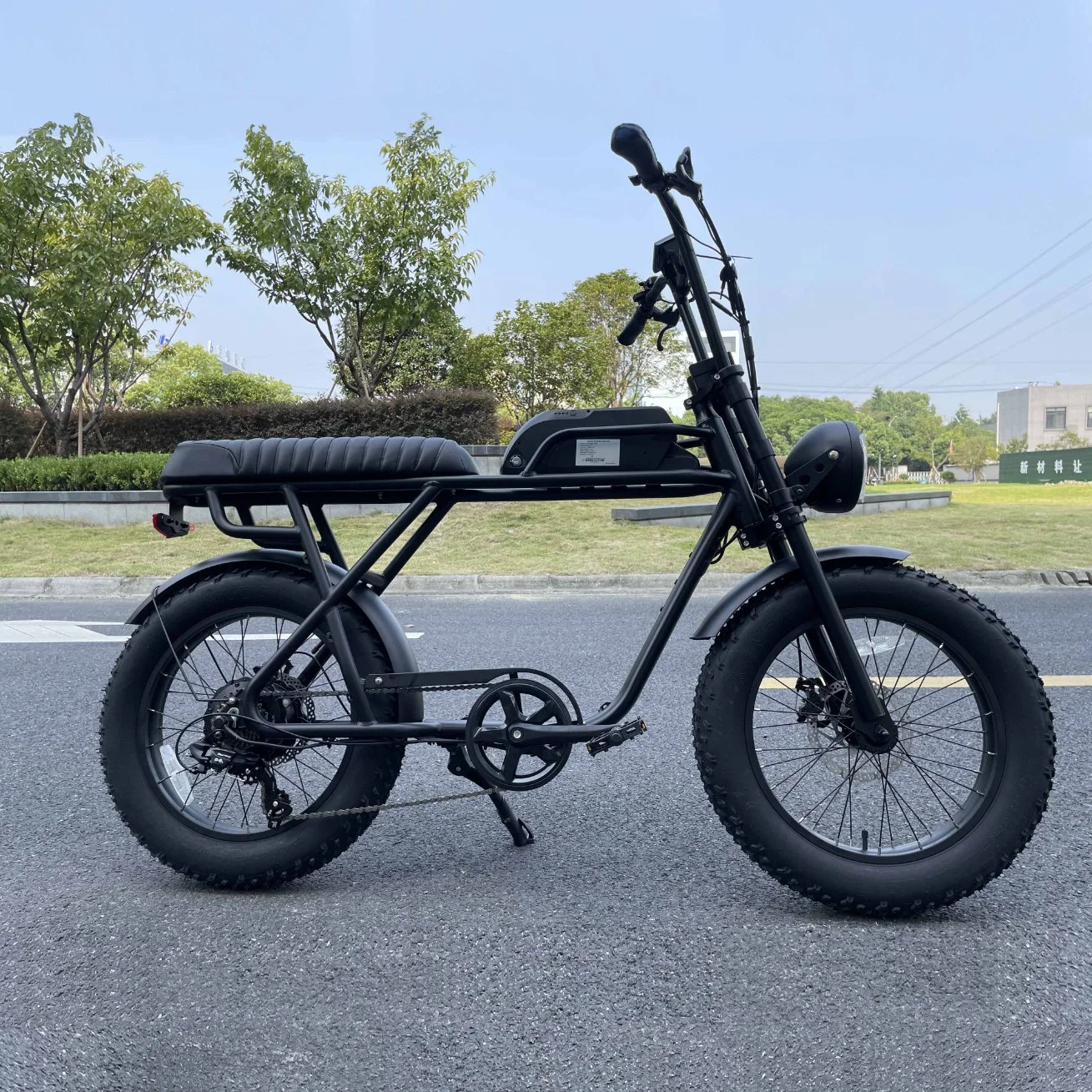 Schönes Design 73 Fat Tire Elektro-Fahrrad 20 Zoll Super Aluminium-Legierung Rahmen Chinesisch E-Bike E-Bike mit zwei Sitzen